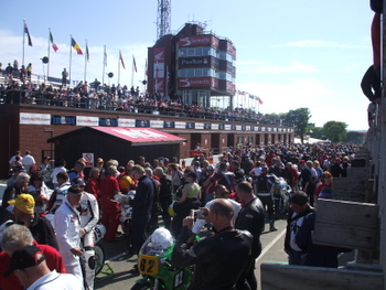 The Centenary TT was bustling with happy fans